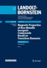 Magnetic Properties of Non-Metallic Inorganic Compounds Based on Transition Elements : Tectosilicates, Part d - Book