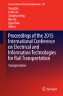 Proceedings of the 2015 International Conference on Electrical and Information Technologies for Rail Transportation : Transportation - eBook