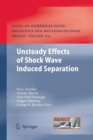 Unsteady Effects of Shock Wave induced Separation - Book