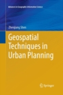 Geospatial Techniques in Urban Planning - Book