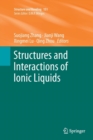 Structures and Interactions of Ionic Liquids - Book