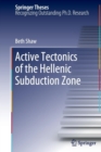 Active tectonics of the Hellenic subduction zone - Book