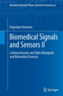 Biomedical Signals and Sensors II : Linking Acoustic and Optic Biosignals and Biomedical Sensors - Book