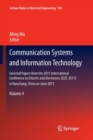 Communication Systems and Information Technology : Selected Papers from the 2011 International Conference on Electric and Electronics (EEIC 2011) in Nanchang, China on June 20-22, 2011, Volume 4 - Book