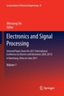 Electronics and Signal Processing : Selected Papers from the 2011 International Conference on Electric and Electronics (EEIC 2011) in Nanchang, China on June 20-22, 2011, Volume 1 - Book