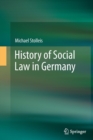 History of Social Law in Germany - Book