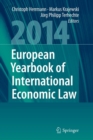 European Yearbook of International Economic Law 2014 - Book
