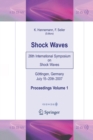 Shock Waves : 26th International Symposium on Shock Waves, Volume 1 - Book