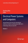 Electrical Power Systems and Computers : Selected Papers from the 2011 International Conference on Electric and Electronics (EEIC 2011) in Nanchang, China on June 20-22, 2011, Volume 3 - Book
