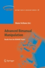 Advanced Bimanual Manipulation : Results from the DEXMART Project - Book