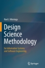 Design Science Methodology for Information Systems and Software Engineering - Book