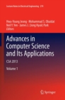 Advances in Computer Science and its Applications : CSA 2013 - Book