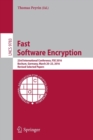 Fast Software Encryption : 23rd International Conference, FSE 2016, Bochum, Germany, March 20-23, 2016, Revised Selected Papers - Book