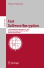 Fast Software Encryption : 23rd International Conference, FSE 2016, Bochum, Germany, March 20-23, 2016, Revised Selected Papers - eBook