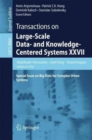 Transactions on Large-Scale Data- and Knowledge-Centered Systems XXVII : Special Issue on Big Data for Complex Urban Systems - Book