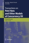 Transactions on Petri Nets and Other Models of Concurrency XII - Book