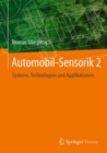 Automobil-Sensorik 2 : Systeme, Technologien und Applikationen - Book
