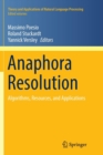 Anaphora Resolution : Algorithms, Resources, and Applications - Book