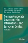 German Corporate Governance in International and European Context - Book