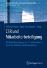 Csr Und Mitarbeiterbeteiligung : Die Kapitalbeteiligung Im 21. Jahrhundert - Gerechte Teilhabe Statt Umverteilung - Book