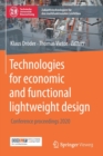 Technologies for economic and functional lightweight design : Conference proceedings 2020 - Book