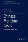 Chinese Maritime Cases : Selection for Year of 2016 - Book