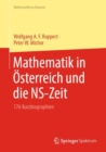 Mathematik in Osterreich und die NS-Zeit : 176 Kurzbiographien - Book