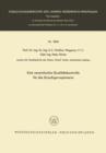 Eine Vereinfachte Qualitatskontrolle Fur Die Streichgarnspinnerei - Book