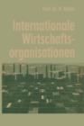 Internationale Wirtschaftsorganisationen - Book