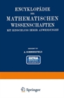 Encyklopadie der mathematischen Wissenschaften mit Einschluss ihrer Anwendungen : Bd. 5, Teil 1. Physik - Book