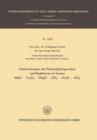 Untersuchung Der Phasengleichgewichte Und Reaktionen Im System Mgo - Cr2o3 - 2mgo - Sio2 - 2cao - Sio2 - Book