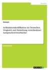 Artikulationskodifikation im Deutschen. Vergleich und Entstehung verschiedener Aussprachewoerterbucher - Book