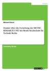 Dossier uber die Forschung der BIONIC RESEARCH UNIT der Beuth Hochschule fur Technik Berlin - Book