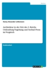 Architektur in Der Zeit Des 3. Reichs. Ordensburg Vogelsang Und Seebad Prora Im Vergleich - Book