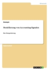 Modellierung von Accounting-Signalen : Eine Kategorisierung - Book