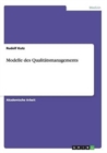 Modelle des Qualitatsmanagements - Book