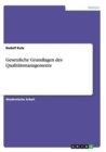 Gesetzliche Grundlagen des Qualitatsmanagements - Book