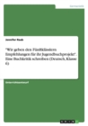 "Wir geben den Funftklasslern Empfehlungen fur ihr Jugendbuchprojekt". Eine Buchkritik schreiben (Deutsch, Klasse 6) - Book