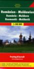 Romania - Moldova Road Map 1:500 000 - Book