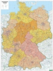 Wall map marker board: Germany postcodes 1:700,000 - Book