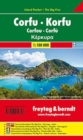 freytag & berndt Island Pocket + The Big Five Greece, Corfu 1:100,000 - Book