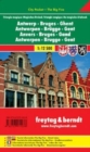 Antwerp - Bruges - Ghent - Magic Triangle City Pocket + the Big Five Waterproof 1:12 500 - Book