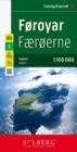 Faroe Islands Road Map 1:100 000 - Book