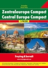 Central Europe Compact (A, B, Bih, Ch, Cz, D, F-Ost, H, HR, I-Nord, L, Nl, Pl, Sk, Slo) Road Atlas 1:700 000 - Book