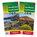 Tenerife North and South Hiking + Leisure Map, 2 Sheets  1:50 000 - Book