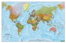 f&b Planokarte in Rolle - The World/Welt International political 1:35.000.000 - Book