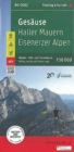 Gesause 1:50,000 Hiking, Cycling and Leisure map : Haller Mauern Eisenerzer Alpen - Book
