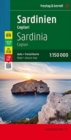 Sardinia - Cagliari, Roadmap 1:150.000 - Book