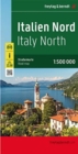 Northern Italy, road map 1:500,000, freytag & berndt - Book