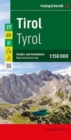 Tyrol : Road and Leisure Map - Book